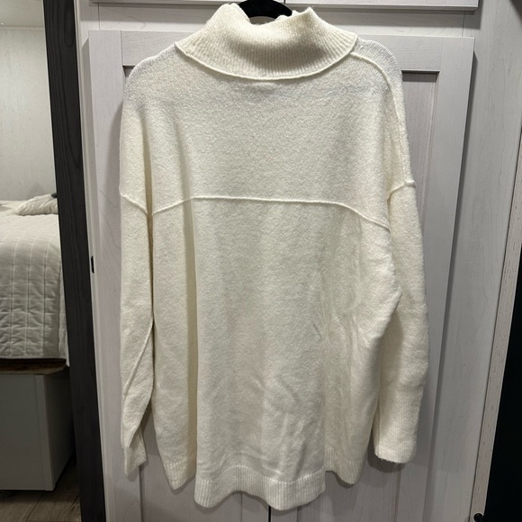 NWOT Free People Afterglow Mock Neck Sweater Small - Picture 7 of 9